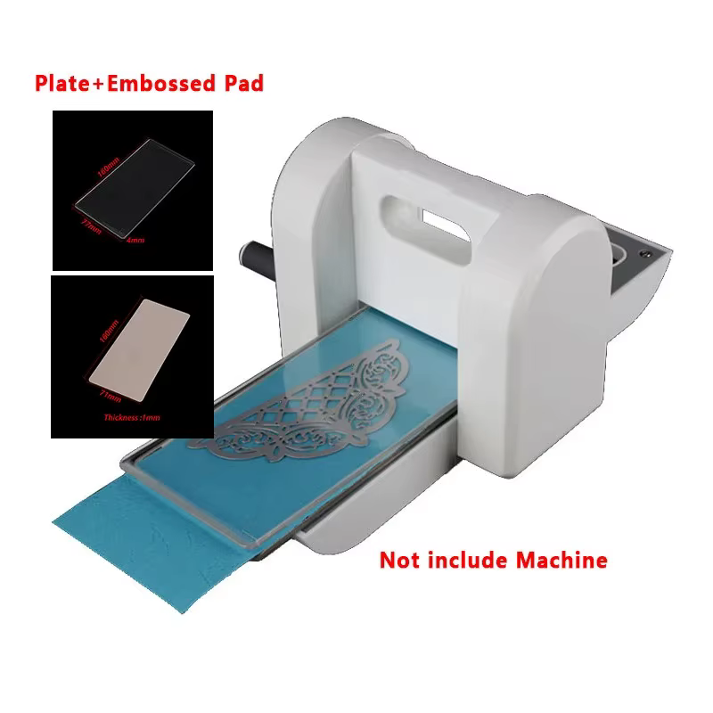 Planche pour Machine à découper le papier, plaque 77x160x4mm pour matrice de découpe, Scrapbooking, tampon de remplacement pour Machine à gaufrer