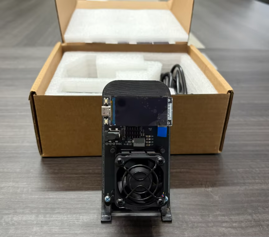 Miner Doge Solo DX01 60MH/s avec puce 5nm, ultra-silencieux 30dB, miner Scrypt LTC avec écran LILYGO 1,9 pouces, dispositif de minage domestique DOGEXUS