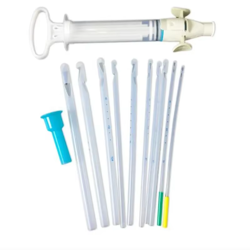 Kit MVA d'aspirateurs autoclavables pour hôpital, double assujetde pincement