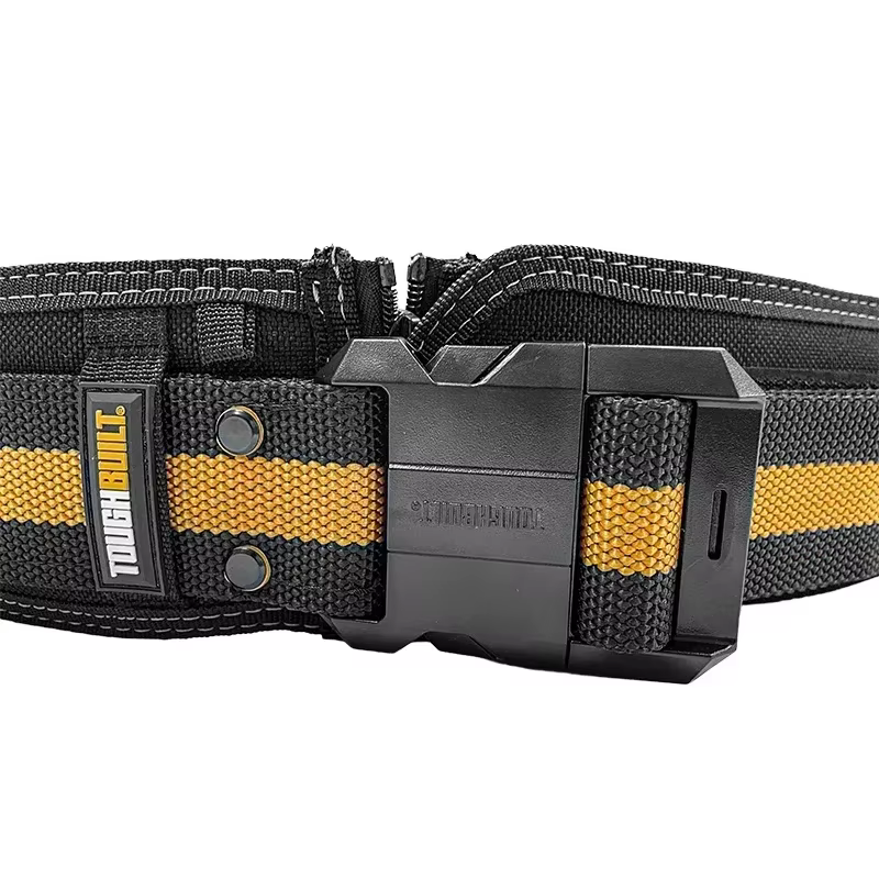 TOUGHBUILT TB-CT-41B Construction universelle protection de ceinture à suspension rapide ceinture de Construction à boucle métallique épaissie et élargie