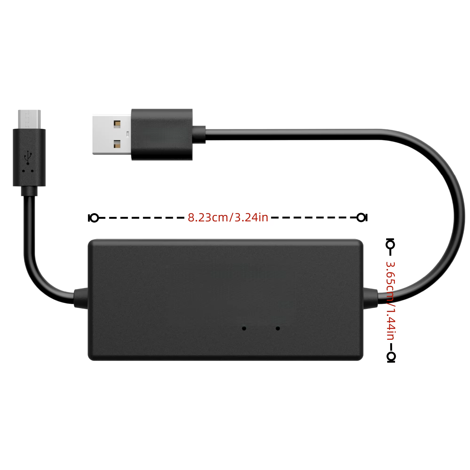 Adaptateur de câble d'alimentation pour AMZ Fire TV Stick, alimente directement le Fire TV Stick via le port USB du téléviseur (Élimine la nécessité d'un adaptateur secteur)