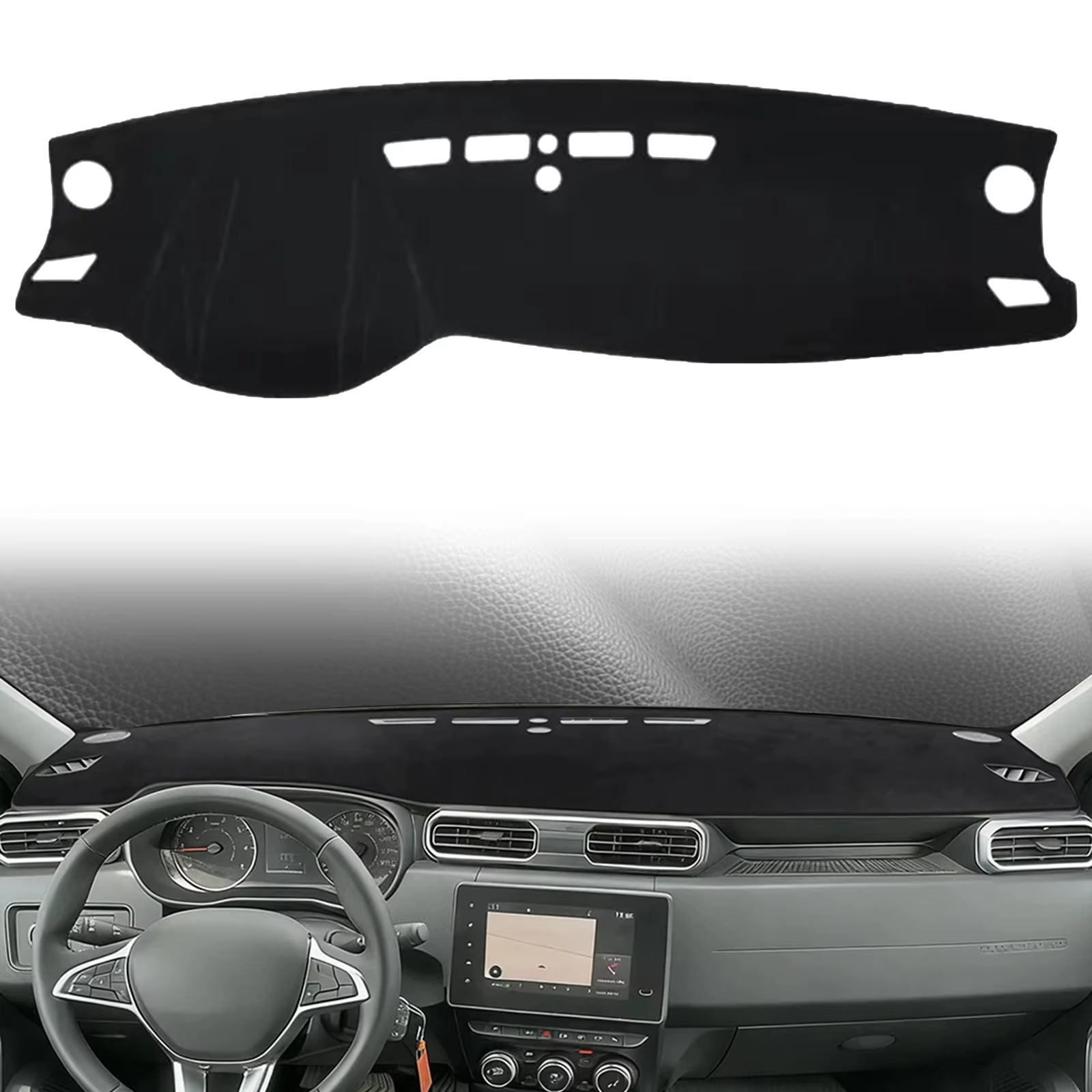 Pour Renault Dacia Duster 2023 2022 2021-2018 Tapis de tableau de bord pour voiture, protection solaire, accessoires