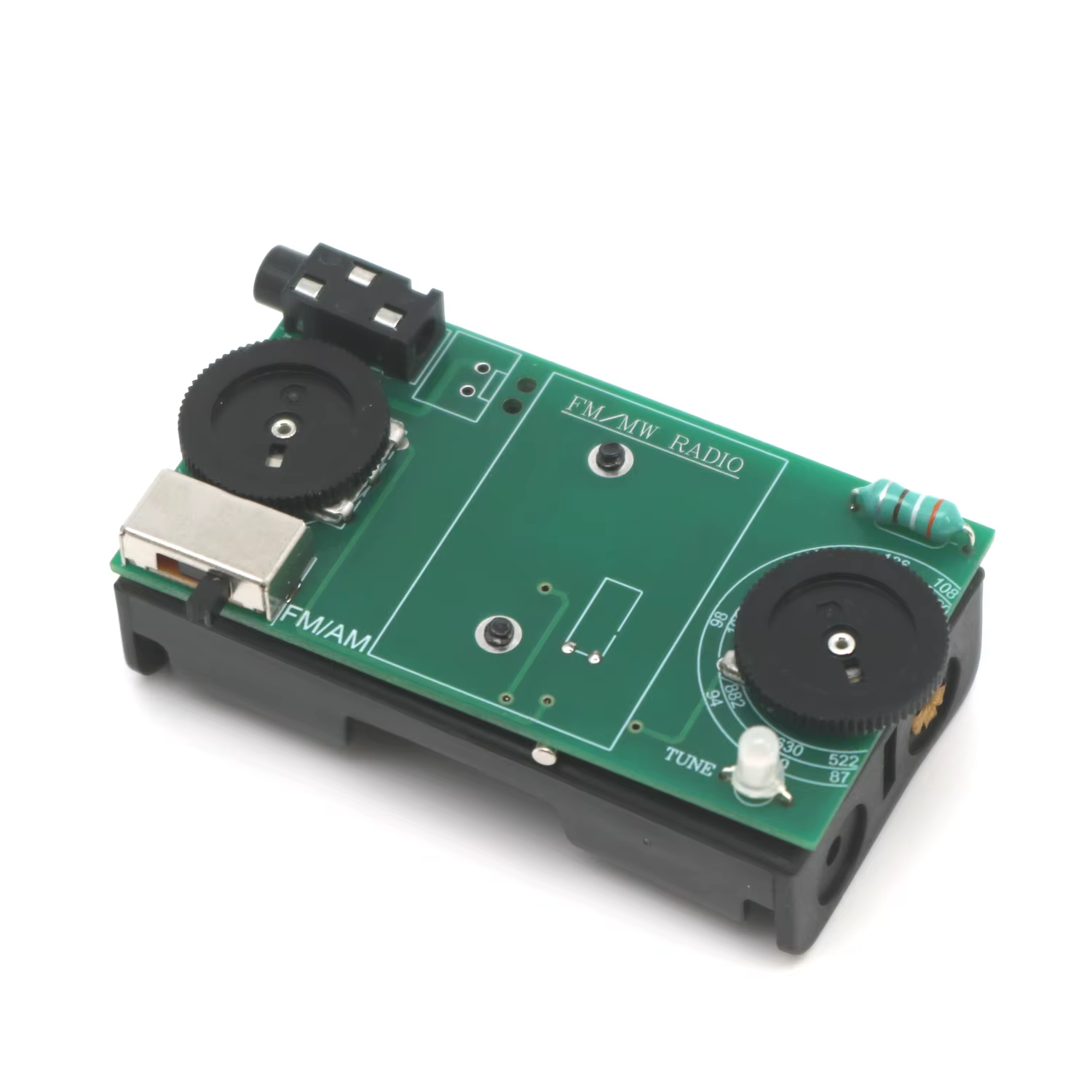 Récepteur Radio numérique FM à ondes moyennes, 2 canaux, MW AM FM, Modulation de fréquence, carte Radio 522-1620M 87-108M, diffuse de Radio