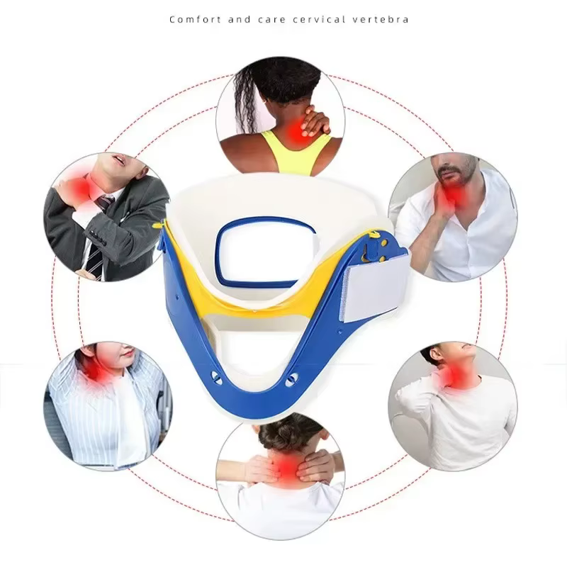 Orthèse cervicale de soutien professionnel du cou, système de soutien à 360 degrés, civière du cou, thérapie, attelle d'orthèse de tracteur