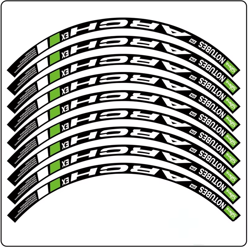 Autocollant universel pour jante de vélo de route et VTT, décalcomanie de 20mm de largeur, 24, 26, 27.5, 29 pouces, 700C