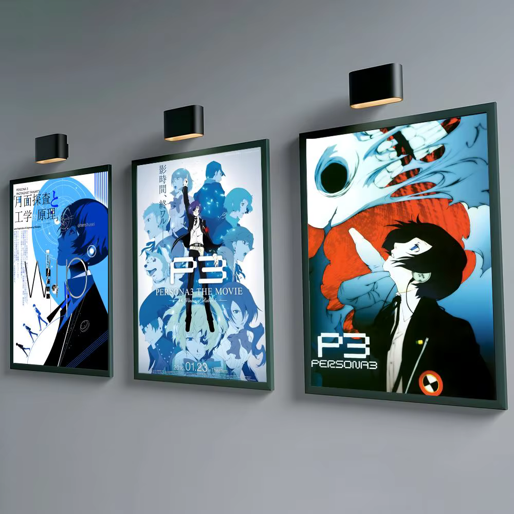 Affiche murale Game P-Persona 3 Reload, impression artistique adaptée au salon, chambre à coucher, bar, salon, décoration de la maison, cadeau