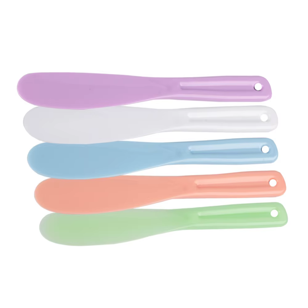 Bâtonnet applicateur de maquillage, spatules de beauté, cuillère à mélanger les masques, spatule cosmétique, bâtonnet de masque en silicone, bâtonnet de crème pour les yeux
