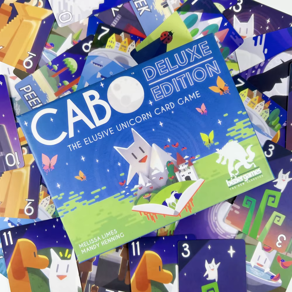 2 Styles CABO anglais édition de luxe jeu de société carte 2-4 Kabo jeu de société de rassemblement pour adultes et enfants cadeaux de fête de vacances