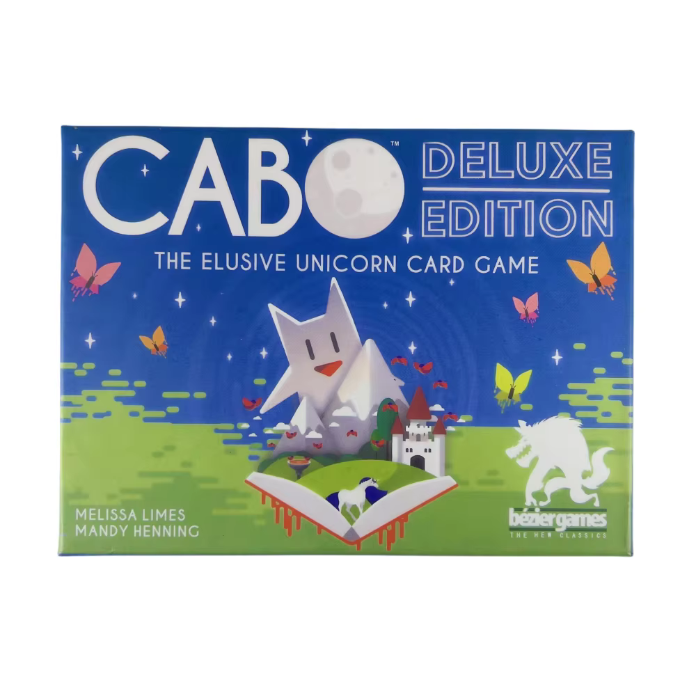 2 Styles CABO anglais édition de luxe jeu de société carte 2-4 Kabo jeu de société de rassemblement pour adultes et enfants cadeaux de fête de vacances
