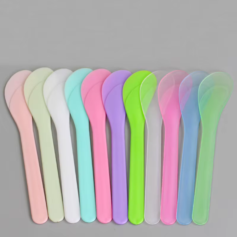 Bâton de masque Facial 13cm, spatule cosmétique, cuillère, bricolage, bâtonnets de maquillage de beauté, outils de mélange de boue, outils de maquillage, 10 pièces/lot