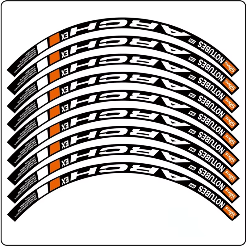 Autocollant universel pour jante de vélo de route et VTT, décalcomanie de 20mm de largeur, 24, 26, 27.5, 29 pouces, 700C