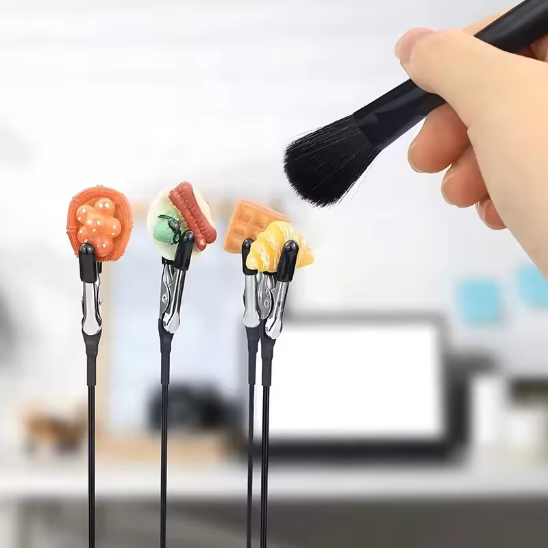 Pinces crocodiles magnétiques flexibles, bâtons pour modèle Gundam, peinture, outil de bricolage, 10 pièces par paquet