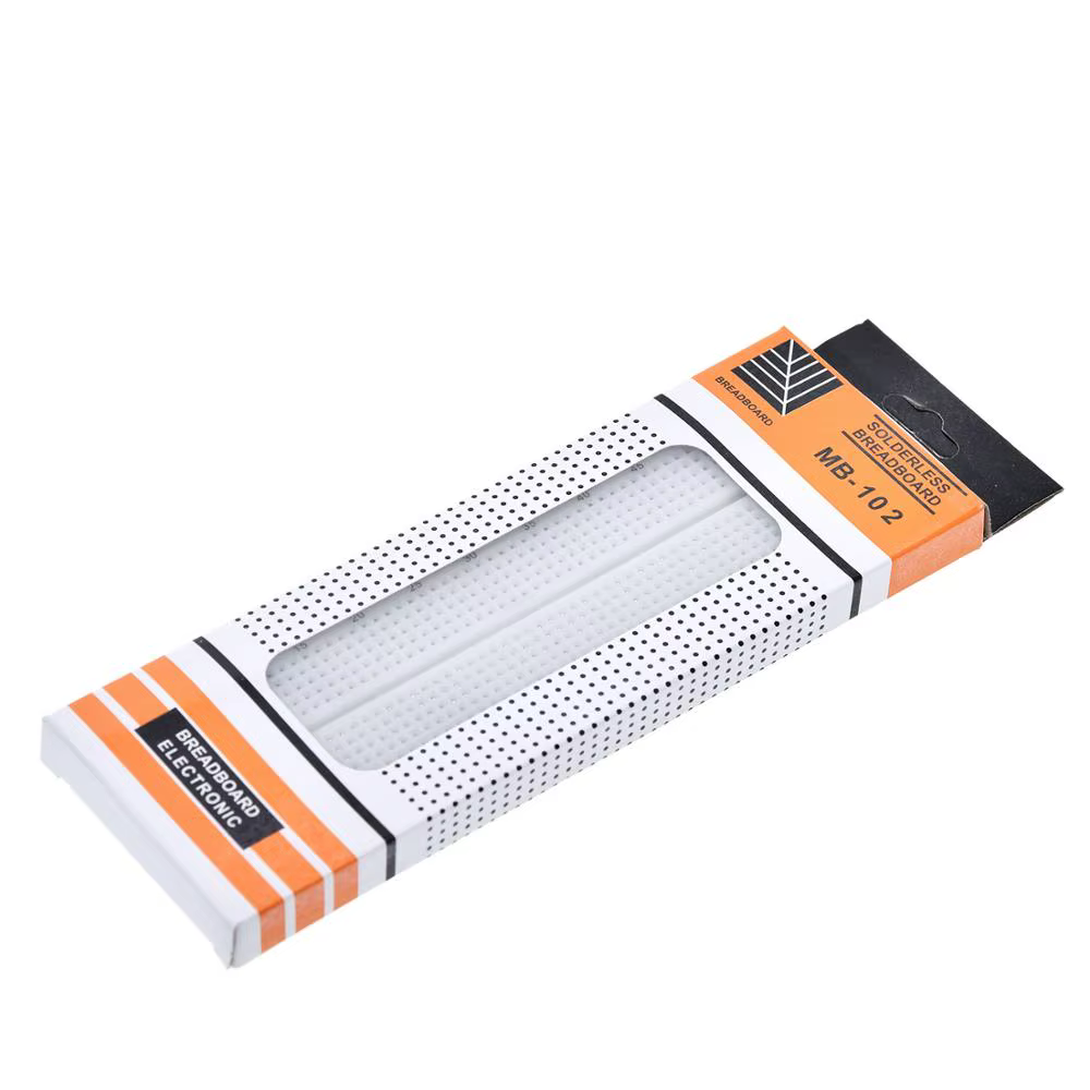 TZT 1/2pcs Breadboard 830 Point Board MB-102 MB102 Kit de développement et de test DIY