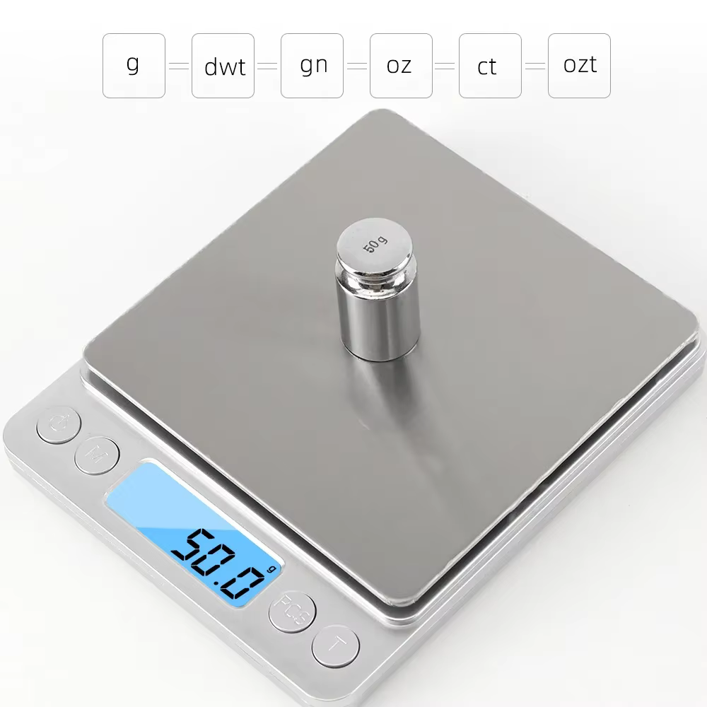 Spécifications multiples Balance numérique balances de précision pesage de bijoux pour régime alimentaire Balance postale mesure LCD électronique