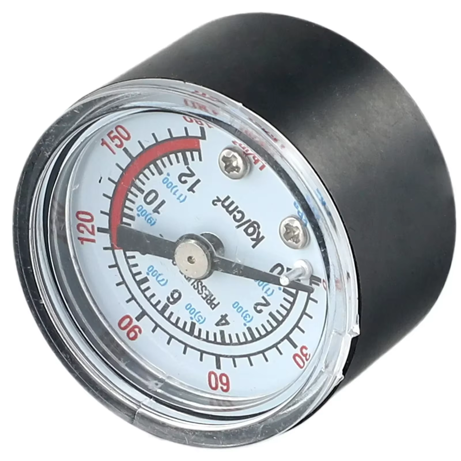 Jauge de pression de compresseur d'air, manomètre pneumatique et hydraulique, jauges de compresseur, scanner, 0-12bar, 180 PSI