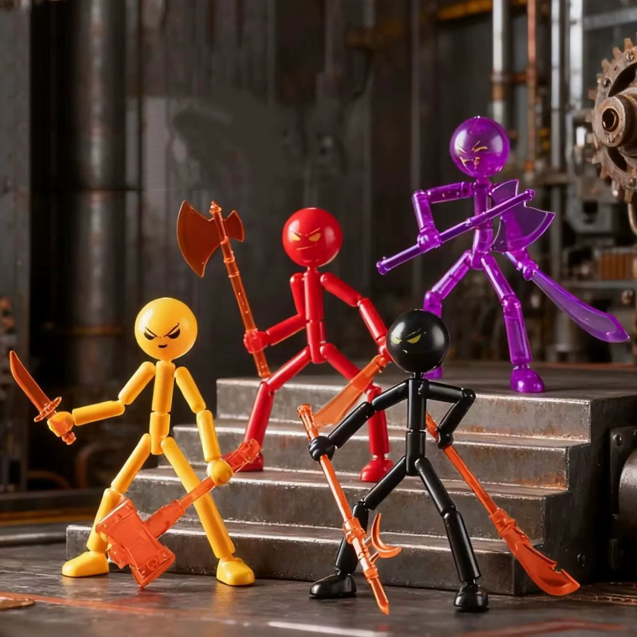Figurine articulée multi-positions, figurine de combat, ornement, figurine à assembler soi-même, décoration de bureau, cadeau