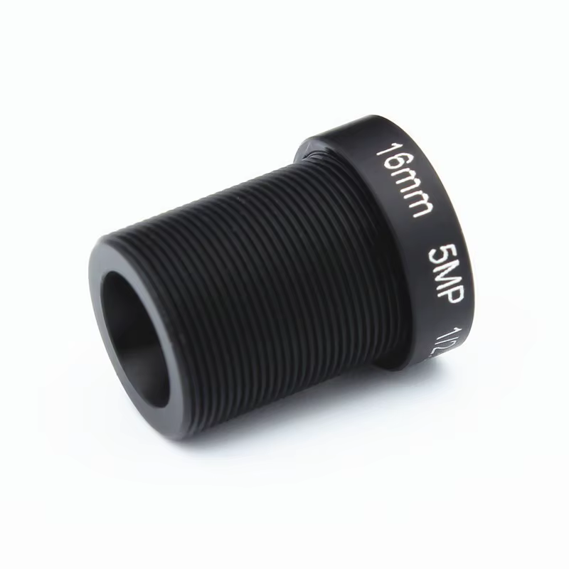 Objectif CCTV HD 5MP 8mm/12mm/16mm, carte IR 1/2.5 pouces M12x0.5 MTV View 20M/30M/50M pour caméra IP de sécurité