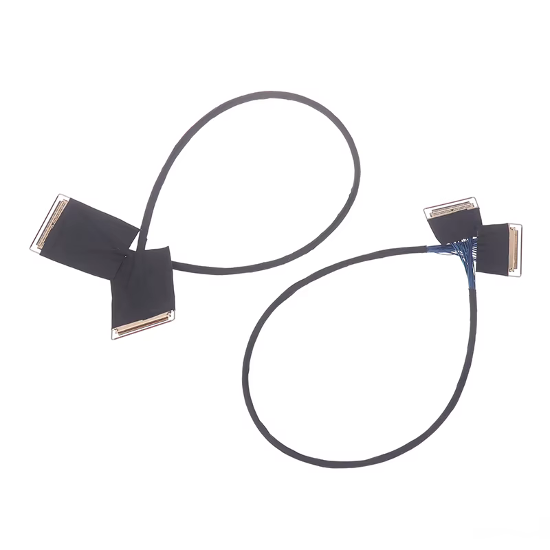 Câble coaxial pour écran d'affichage LCD EDP, 40 broches, 30 broches, 4K, 2k, 4 voies, conversion 2 voies, type-c ou DP vers carte de lecteur EDP
