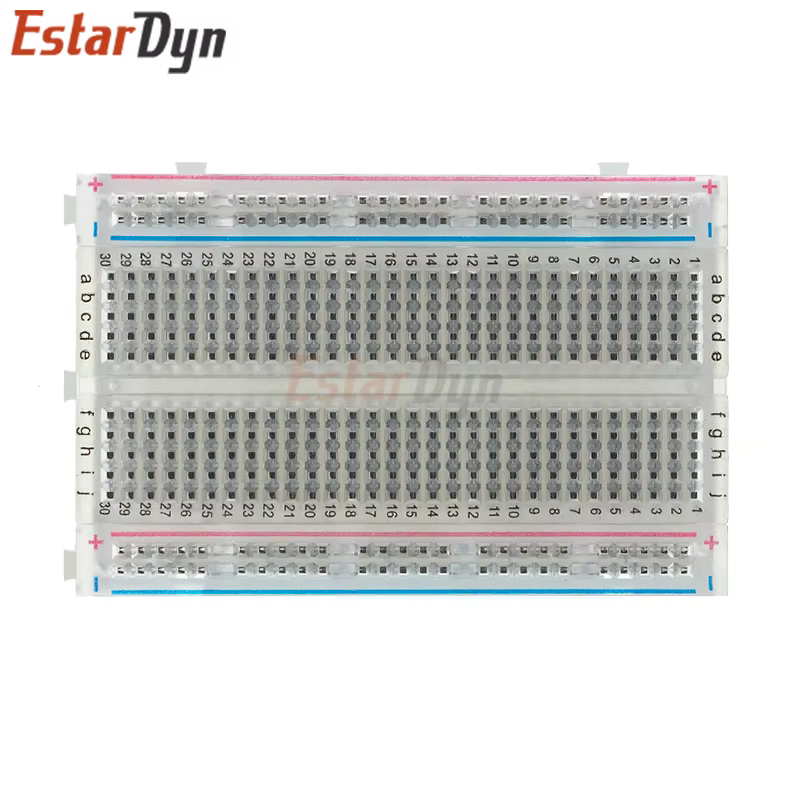 400 Points platine de prototypage 830 points planche de prototypage MB-102 sans soudure carte de test PCB 400 trous platine de prototypage MB102 Test développer bricolage