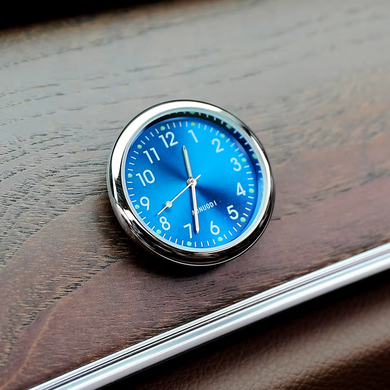 Horloge de voiture électronique étanche MiniShoous, montre à quartz pour vélo, montre de moto, tableau Prada automatique, accessoires de voiture