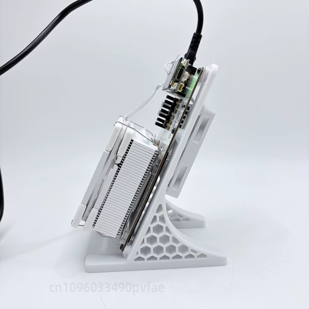 NerdQaxe++ 6TH/s Rev 6.1 100W avec alimentation XT30, double ventilateur, machine de minage Bitcoin BTC open-source pour solo mining BITNerdQaxe