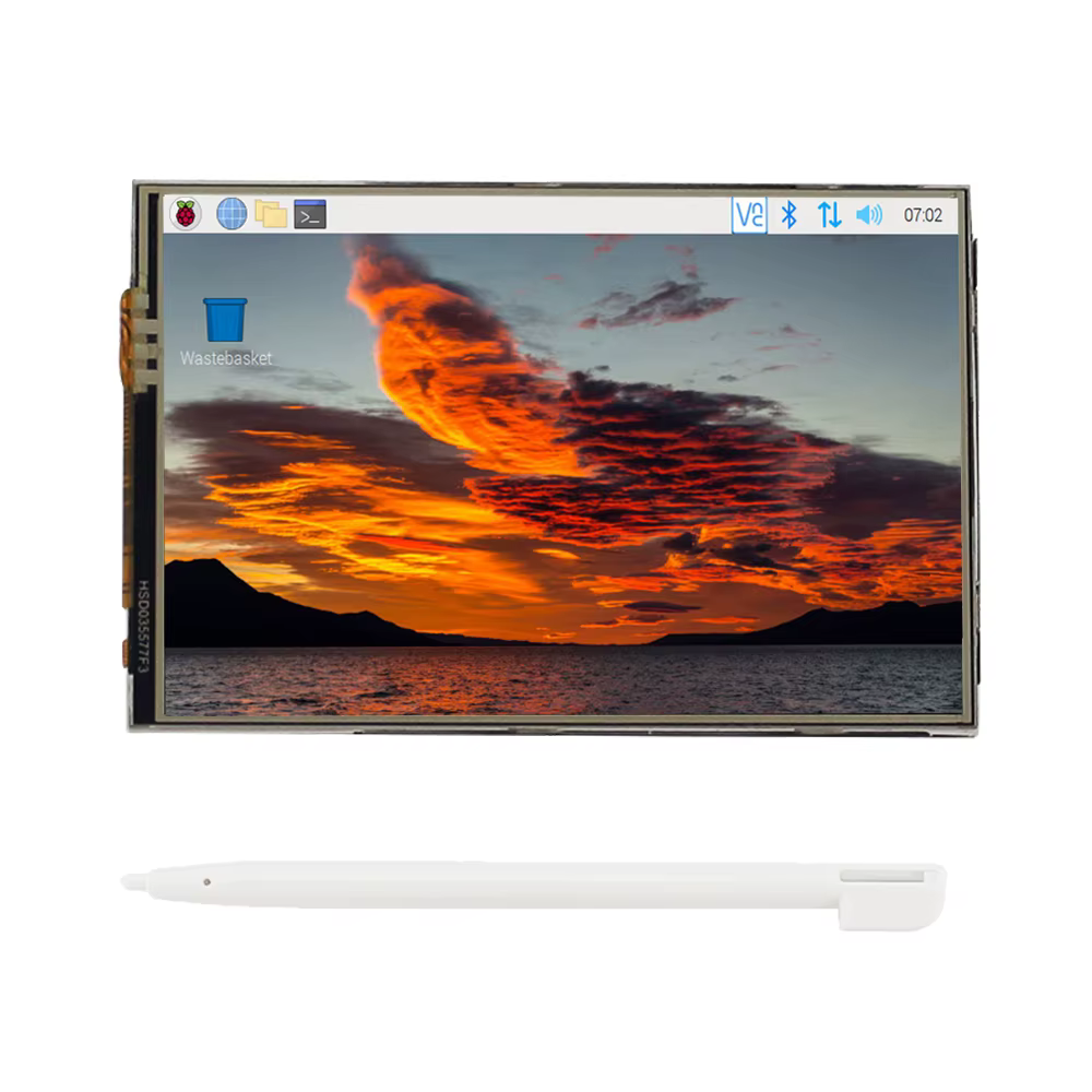 Écran tactile 3.5 pouces pour Raspberry Pi, Interface LCD SPI 480x320, Module d'affichage TFT 5/50 FPS pour Pi 4B 3B + 3B Zero