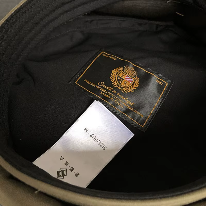 Chapeaux Militaires Grande Taille 62cm pour Hommes, Chapeaux de Soleil en Coton pour l'Été, Casquettes de Cadet Anti-UV, Casquettes Plates Rétro Rouge Armée pour Femmes, Bérets de Marine