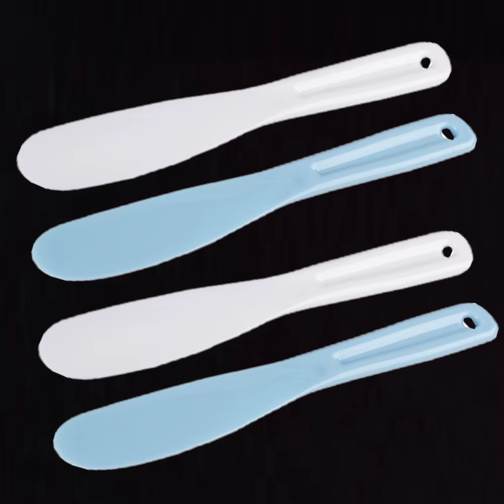 Bâton applicateur de maquillage, outil de masque DIY, cuillère de beauté, spatule cosmétique, bâton de crème pour les yeux, bâton de masque en silicone, cuillère à mélanger les masques