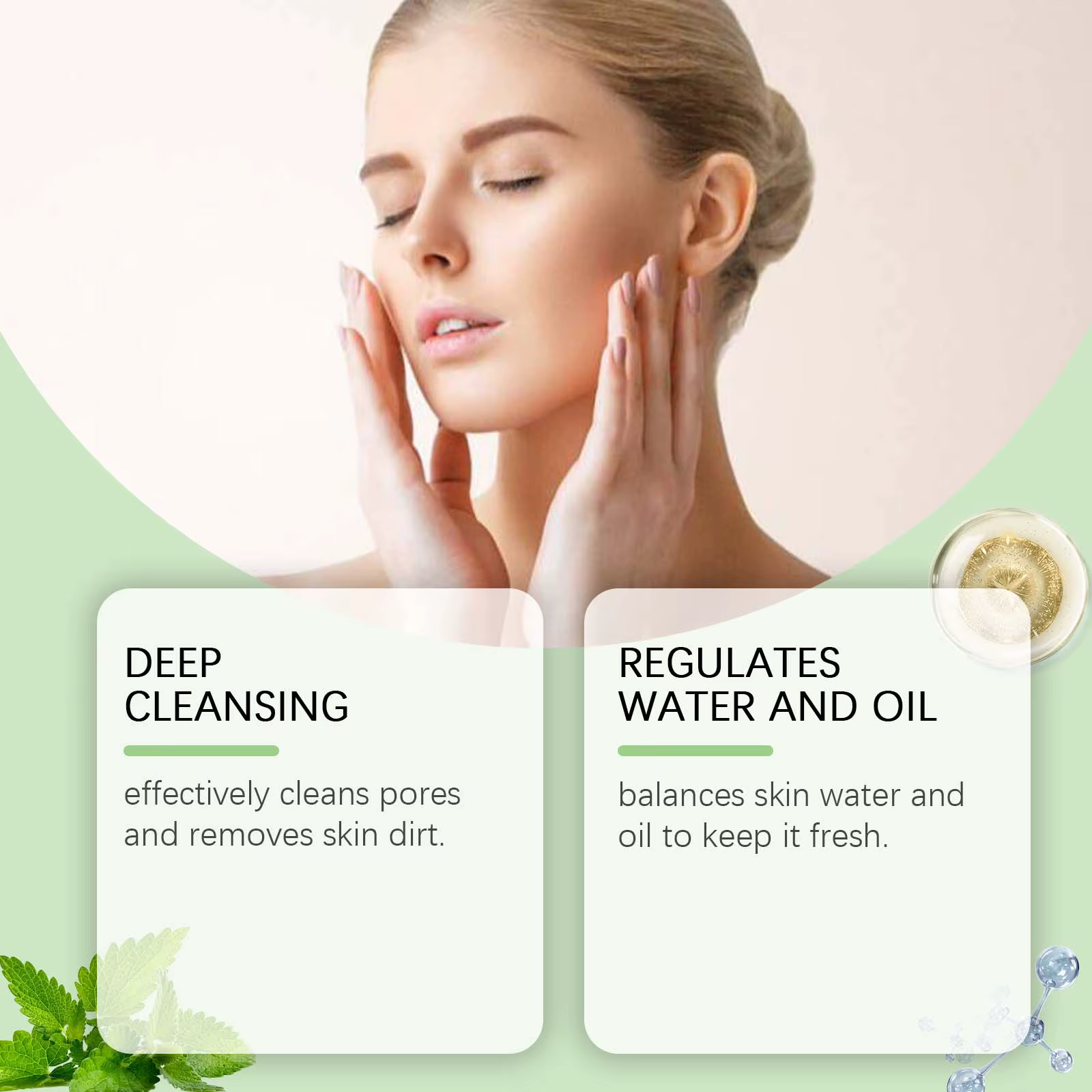 Bâtonnet d'argile au thé vert pour le visage, masque vert en stick, anti-acné, réduit les points noirs, extrait de thé vert, masque facial, nettoyage des pores, 1 à 5 pièces