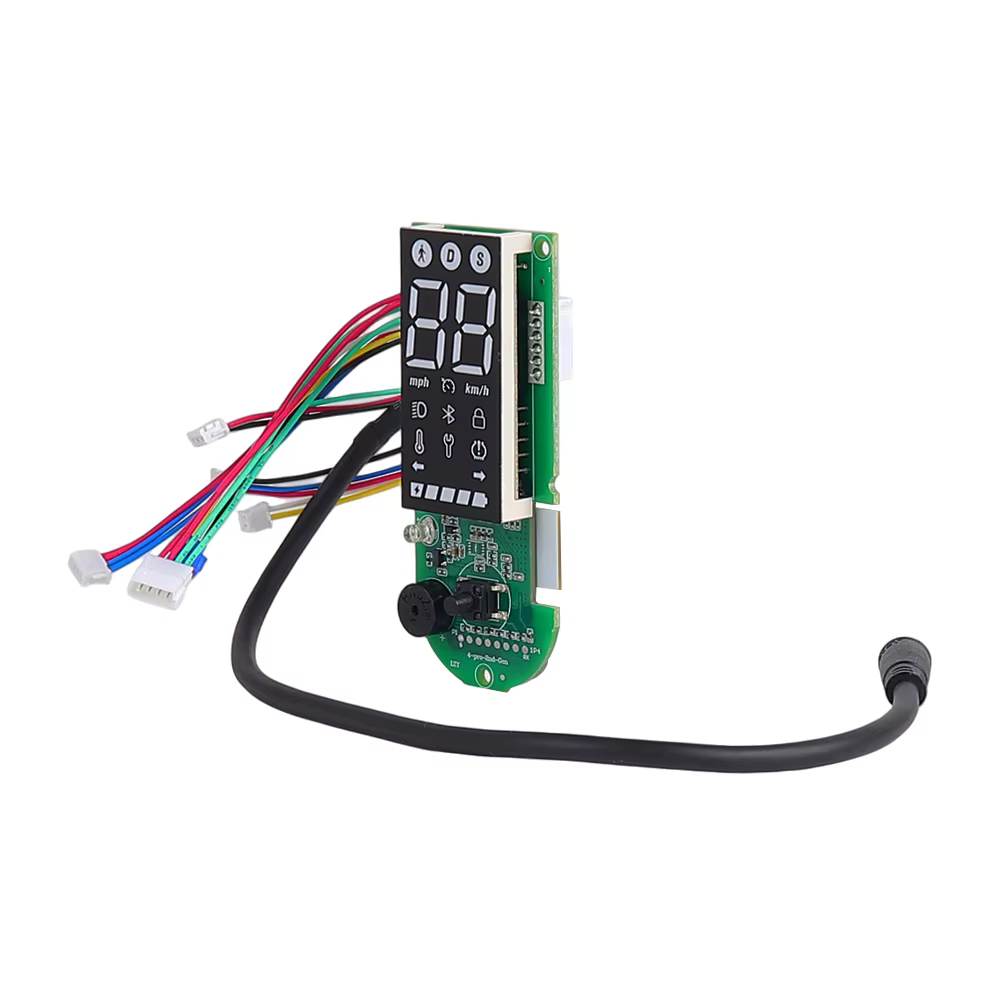 Carte mère de contrôle du tableau de bord avec écran numérique LED pour trottinette électrique Xiaomi 4 Pro 2ème génération - Pièces de tableau de bord