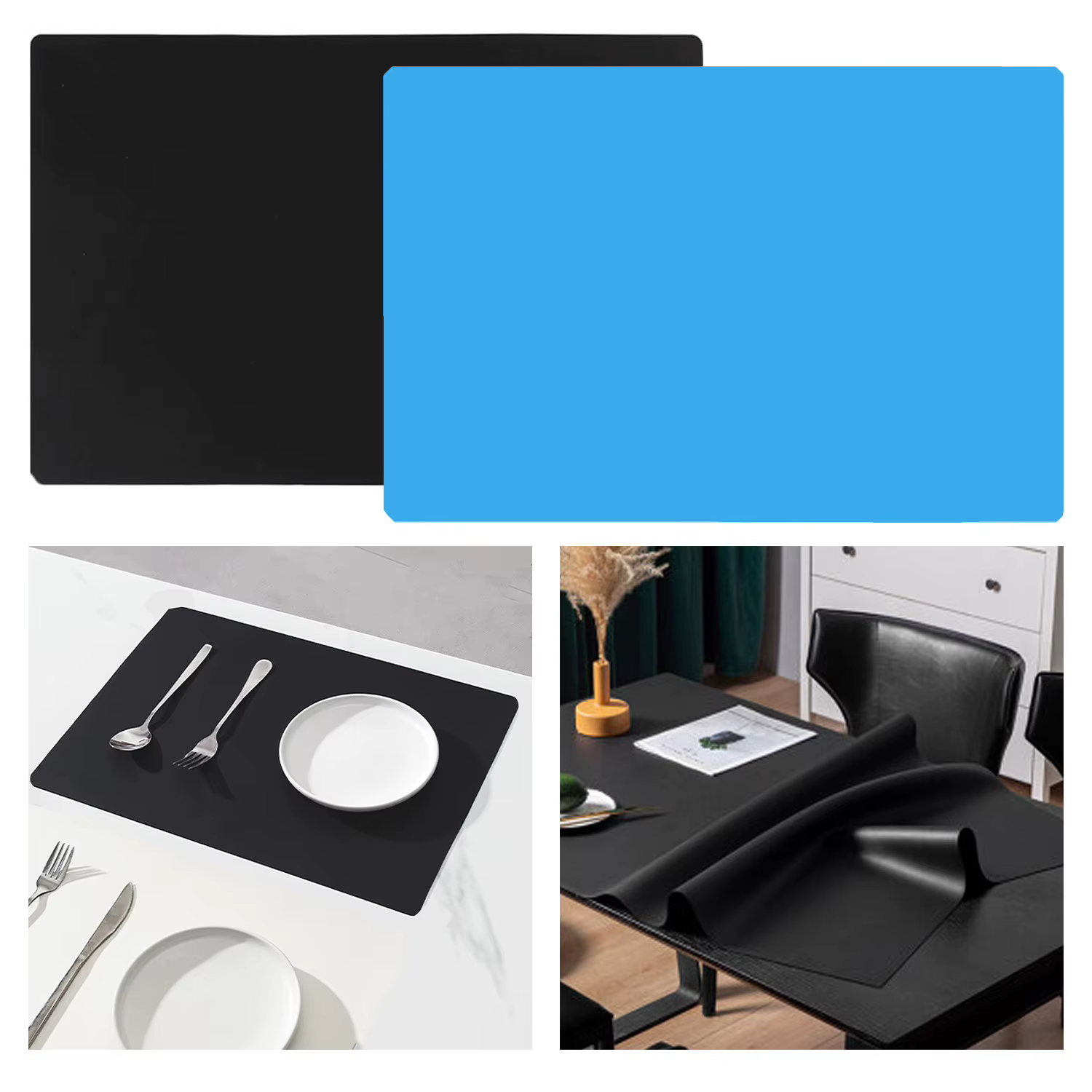 Grand tapis de Table en feuille de Silicone, feuille antiadhésive artisanale, tapis de comptoir surdimensionné, protection de Table de comptoir, tapis polyvalent