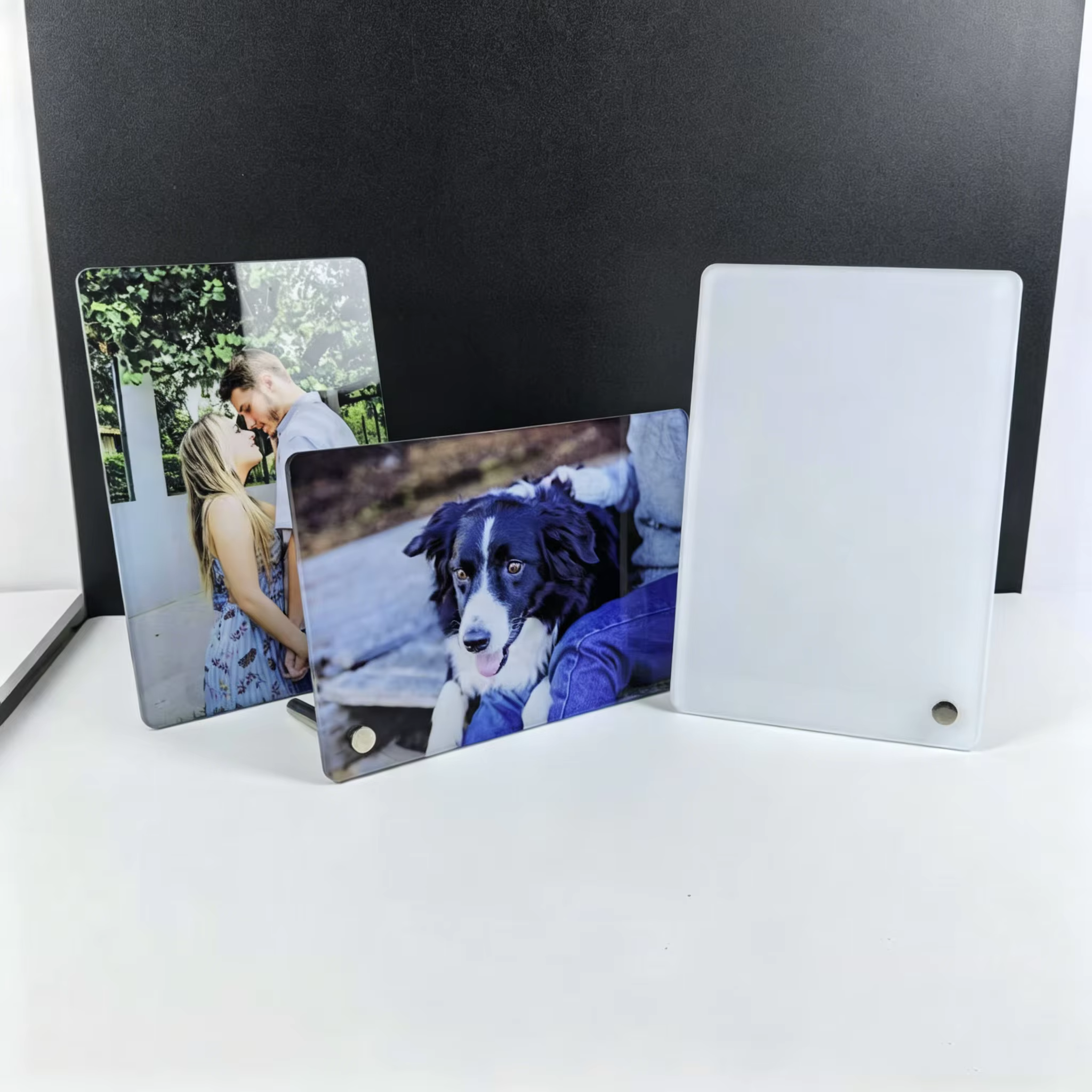 10 cadres photo vierges en acrylique pour sublimation, 10x15cm, pour mariage, maison, bureau, hôtel, décoration de fête