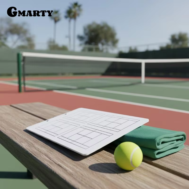 Tableau de stratégie d'entraînement de tennis 35x22CM, plan de jeu portable, démonstration tactique, porte-documents, accessoires sportifs