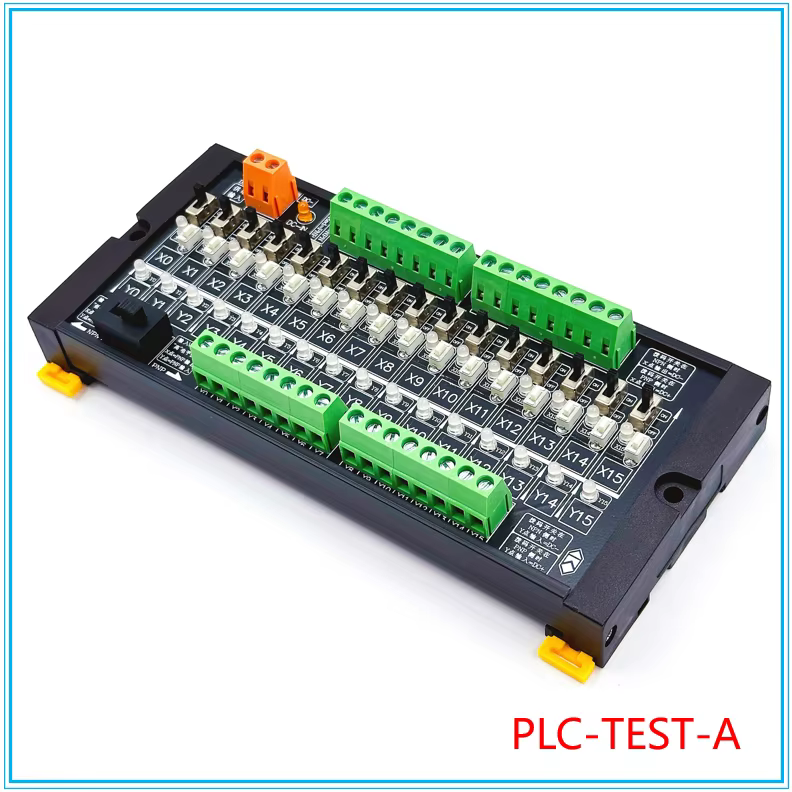 Carte de test PLC, module de débogage d'entrée et de sortie à 16 canaux