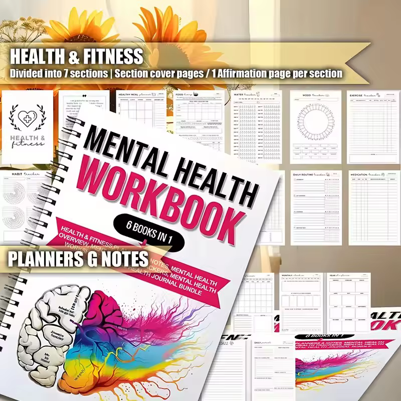 Cahier d'exercices sur la santé mentale : Théorie de l'attachement, Anxiété d'abandon, Dépression, Dépendance, Psychothérapie complexe somatique