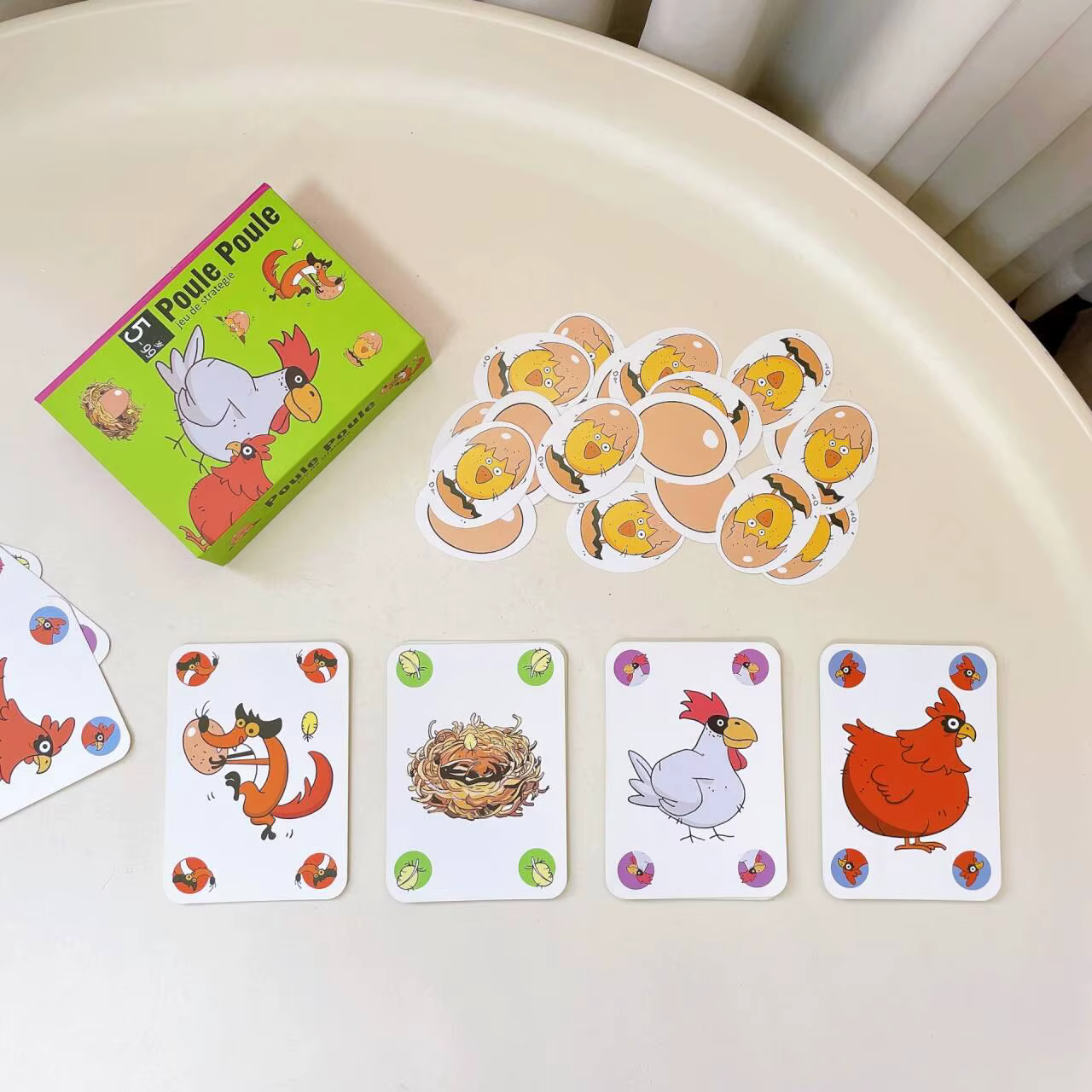 Jeux de société chauds poulet Chiu Chiu jeu de société Drecksau mouton noir Piou Piou jeu de cartes de fête jouets intellectuels cadeaux