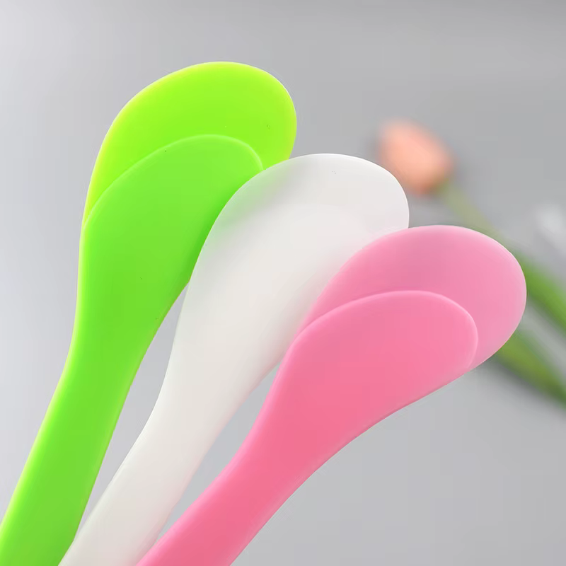 Bâton de masque Facial 13cm, spatule cosmétique, cuillère, bricolage, bâtonnets de maquillage de beauté, outils de mélange de boue, outils de maquillage, 10 pièces/lot