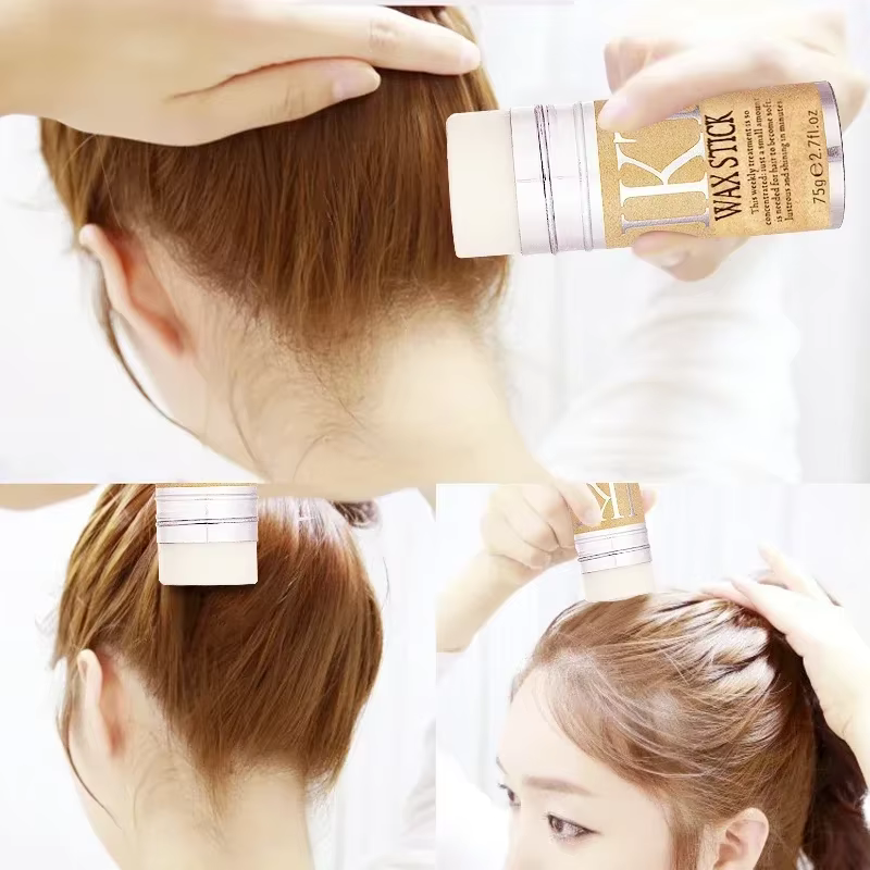 Bâton de cire à cheveux longue durée, outil de coiffure cassé, finition Portable et étanche, accessoire de soins capillaires