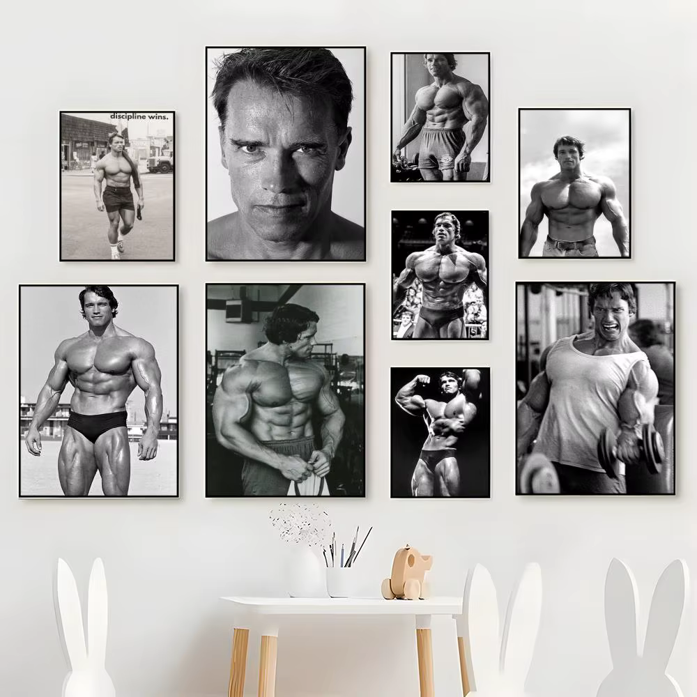 Affiche A-Arnold S-Schwarzenegger, affiche Premium pour espace de vie, bar à domicile, café, décoration murale et cadeau