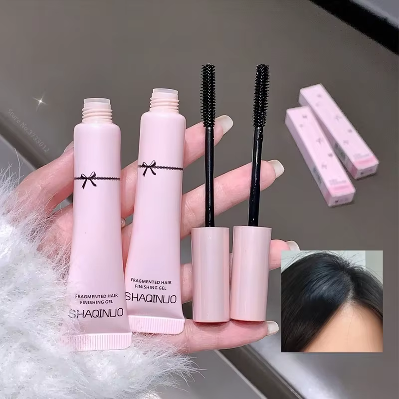 Bâton de cire pour cheveux, Gel coiffant pour lisser les cheveux crépus, Transparent, Non gras, Gel de finition, désordre, fixe, 1 pièce