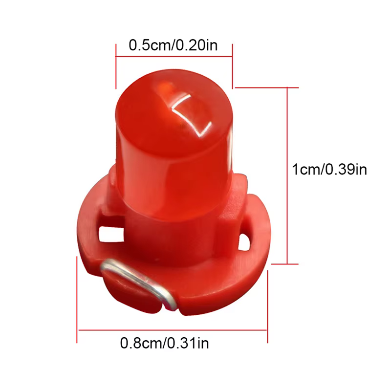 Indicateur de tableau de bord T3, ampoule de panneau COB 1SMD Wedge LED TingPrada, lampe de tableau de bord, accessoires d'intérieur de voiture, nouveau, 10 pièces