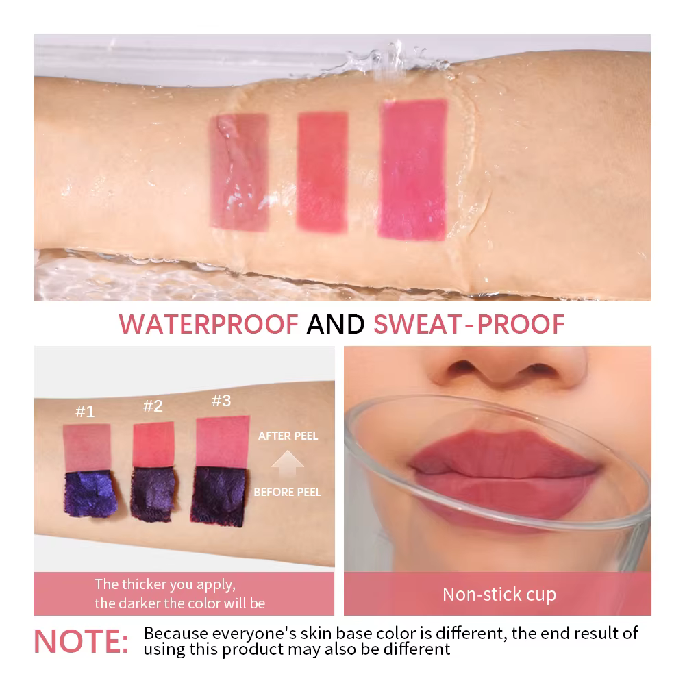 Encres à lèvres longue durée, teinte coréenne mate, tique mate pour bâton de lèvres, livraison gratuite, rouge à lèvres liquide, maquillage imperméable