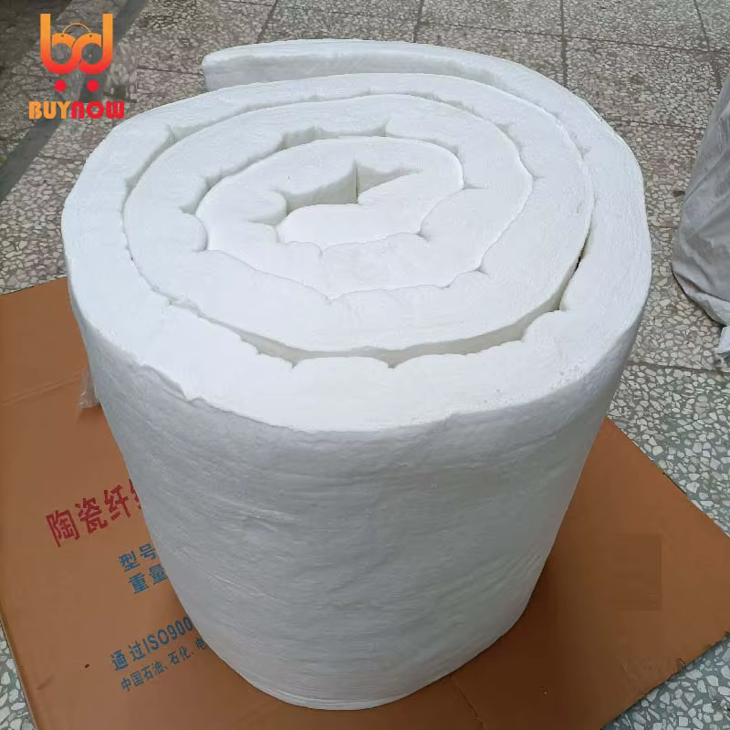NOUVEAU 1650 ℃ Couverture en Fiber de céramique, roulement en Zirconium résistant aux hautes températures, coton isolant résistant au feu, 10mm 20mm 30mm
