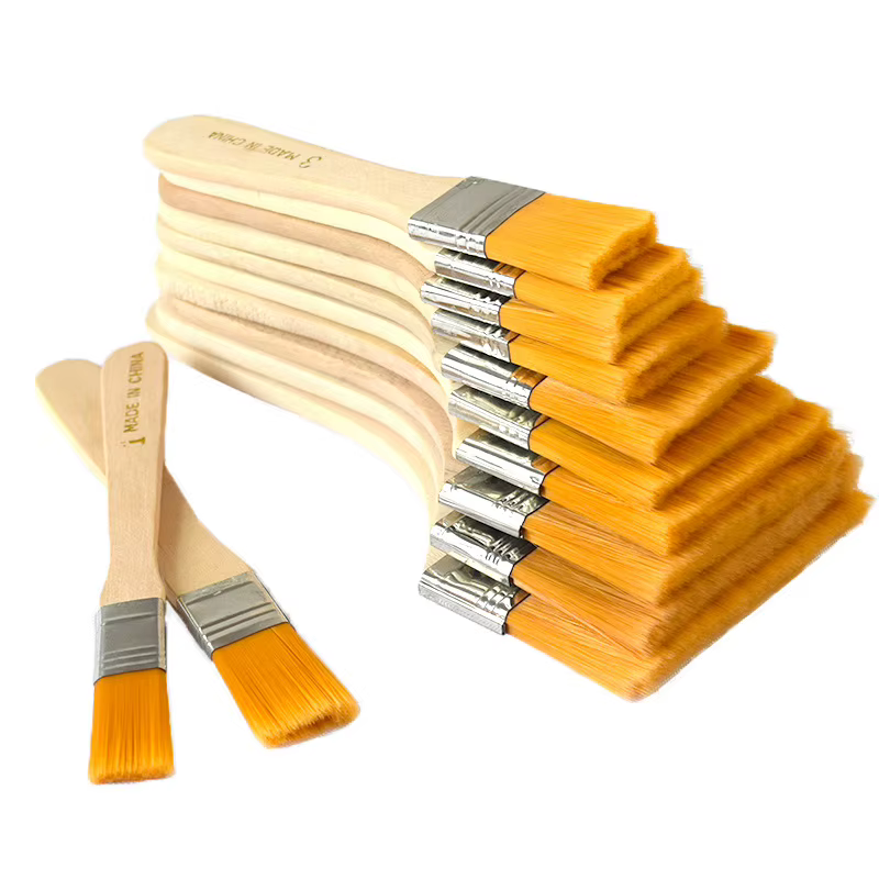Pinceaux à peinture pinceaux de grande surface taches de peinture à l'huile copeaux ménagers vernis colle et outils de nettoyage de plâtre