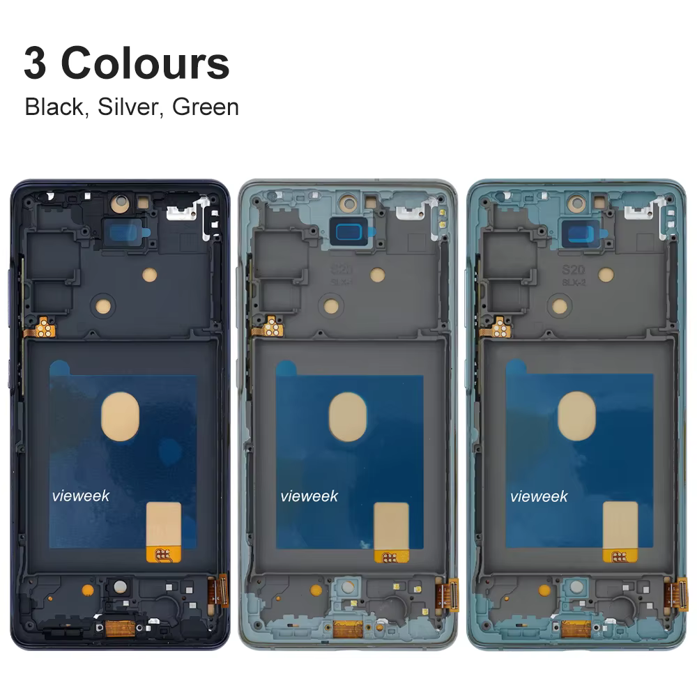 Écran LCD TFT 5G avec cadre pour Samsung Galaxy S20 FE G780F G781B, écran tactile numérique, assemblage de remplacement
