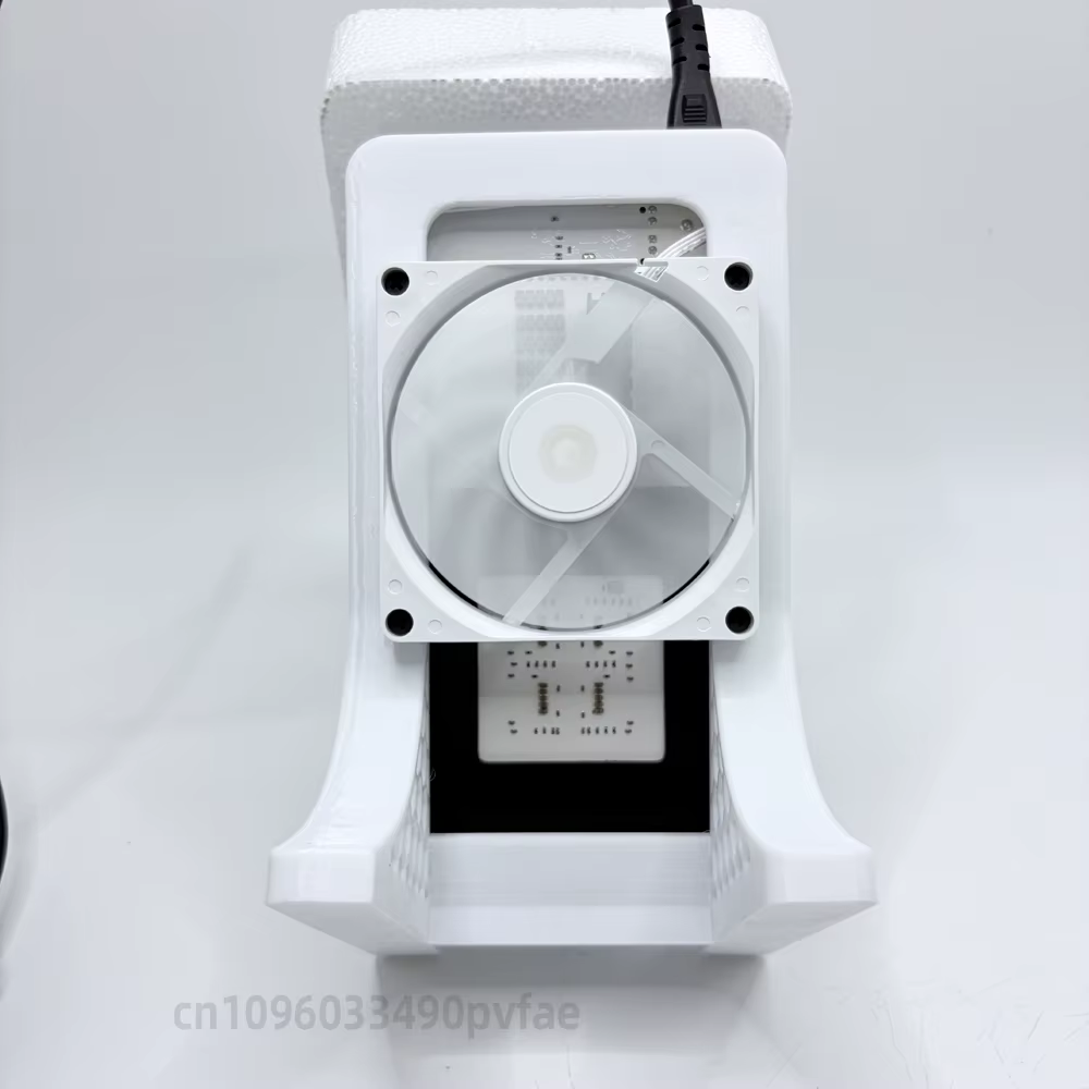 NerdQaxe++ 6TH/s Rev 6.1 100W avec alimentation XT30, double ventilateur, machine de minage Bitcoin BTC open-source pour solo mining BITNerdQaxe