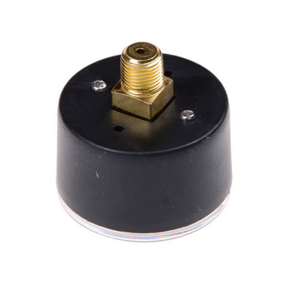 Manomètre pour Compresseur d'Air Pneumatique et Hydraulique, 42x40mm, 0-12Bar/0-180PSI, 1 Pièce