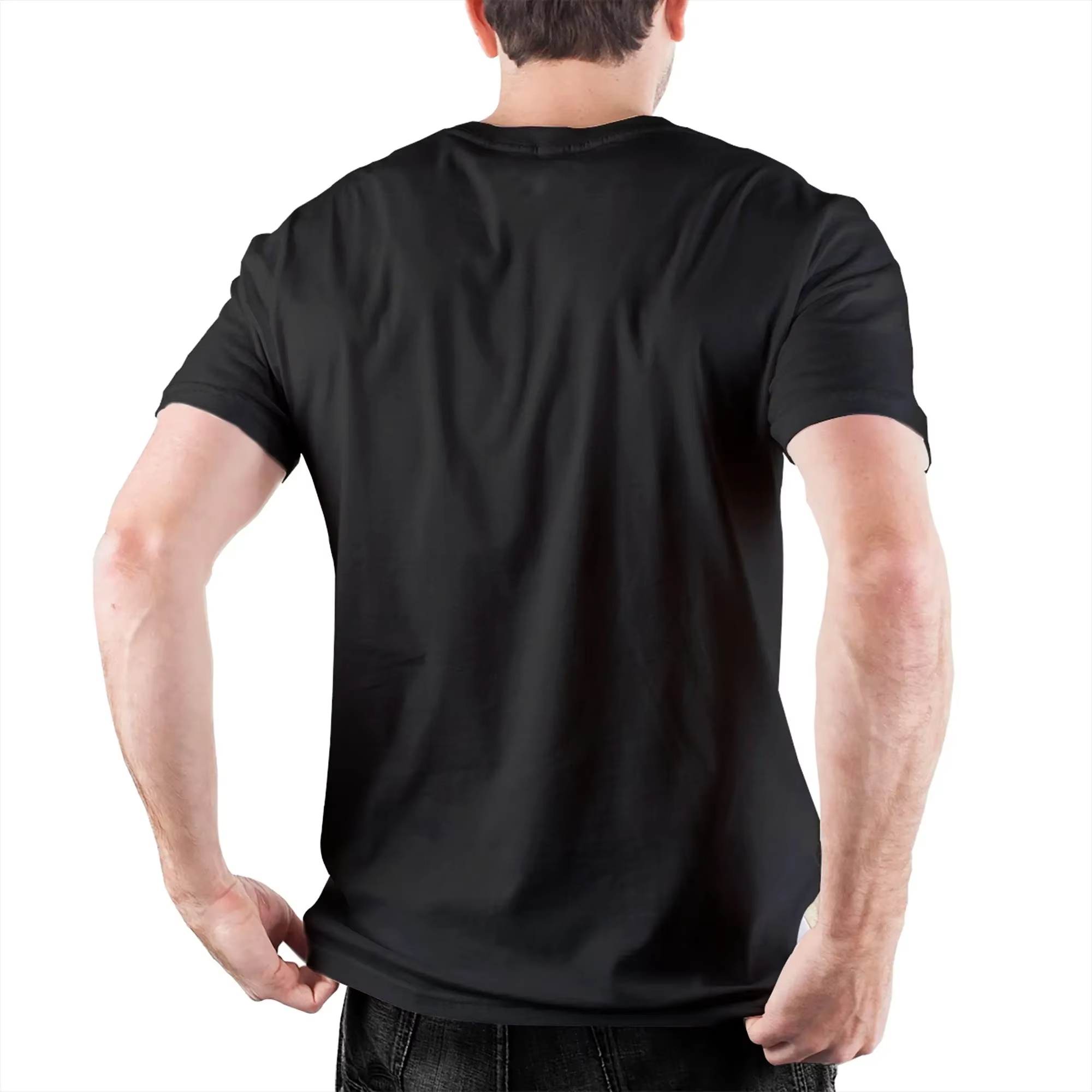 T-shirt graphique anatomique de la cage thoracique pour hommes, T-shirt en coton respirant à manches courtes