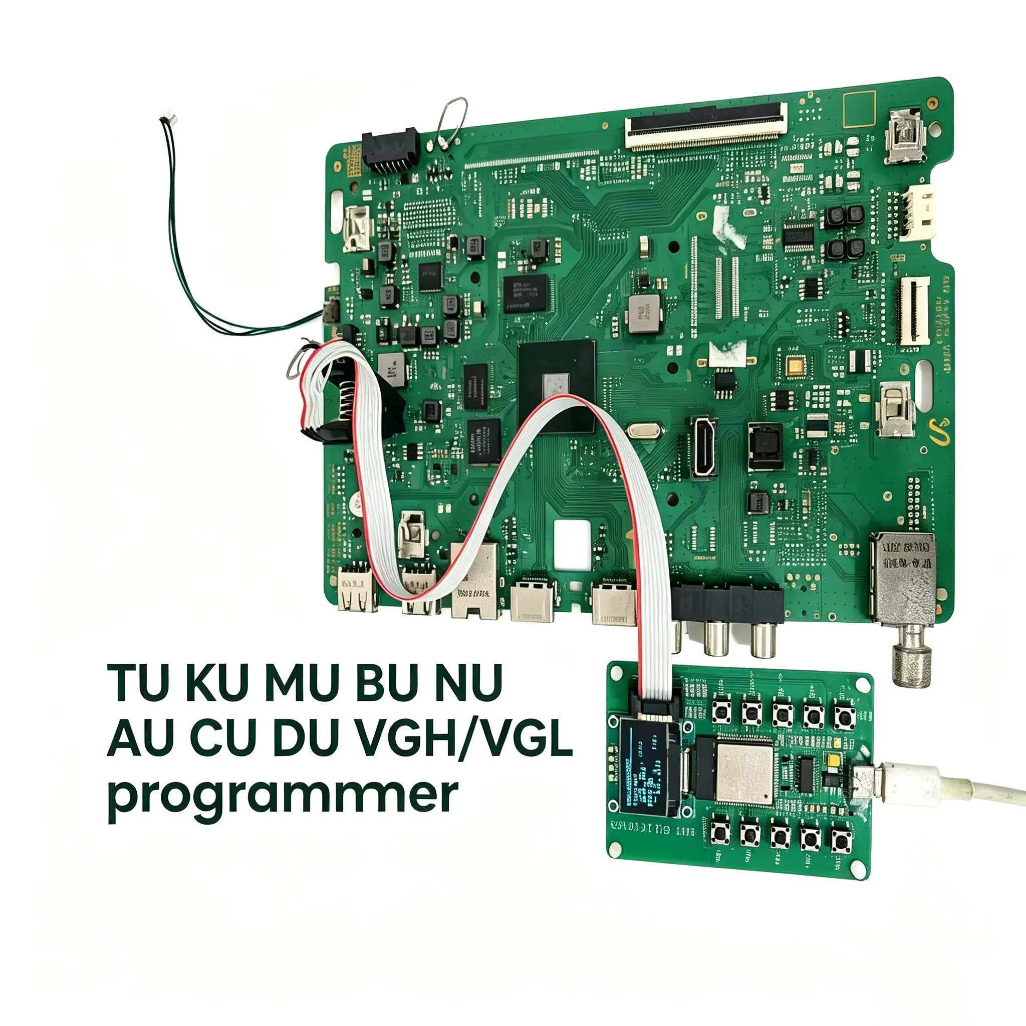 Carte de programmation régulateur de tension CC TCON VGH VGL pour réparation d'écran TV Samsung TJKJ TU KU MU BU NU AU CU DU