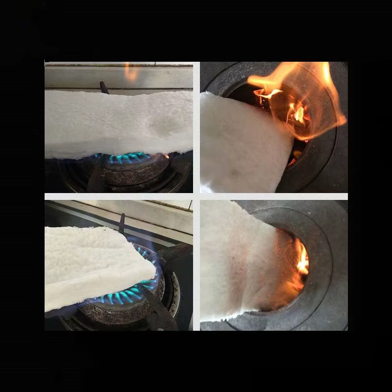 1650 ℃   Couverture en Fiber de céramique, roulement en Zirconium résistant aux hautes températures, coton isolant résistant au feu, utilisé dans l'industrie